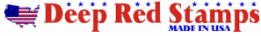 Deep Red Stamps